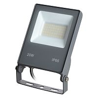 358577 STREET NT21 764 темно-серый Ландшафтный светильник (прожектор) IP66 LED 20W 4000K 100-300V ARMIN