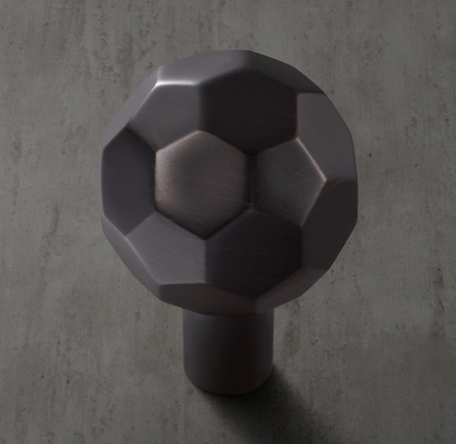 Ручка-кнопка Durham d.3.2 Bronze