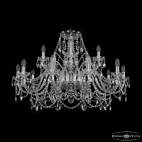 Люстра хрустальная 1411/10+5/360 Ni Bohemia Ivele Crystal (Богемия Ивеле Кристалл)