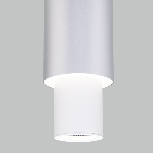 Подвесной светодиодный светильник 50204/1 LED белый/матовое серебро фото 2 Подвесной светодиодный светильник 50204/1 LED белый/матовое серебро фото 2