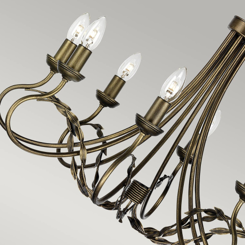 Люстра Elstead Lighting OV8-BLK-GOLD фото 7 Люстра Elstead Lighting OV8-BLK-GOLD фото 7