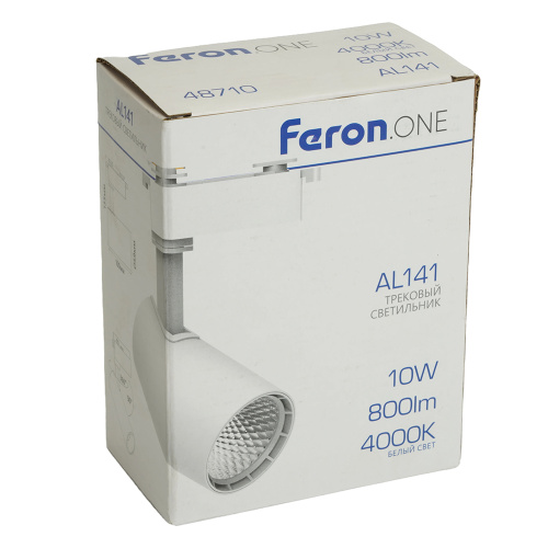 Светодиодный светильник Feron.ONE AL141 трековый однофазный на шинопровод 10W 4000K 35 градусов белый фото 12