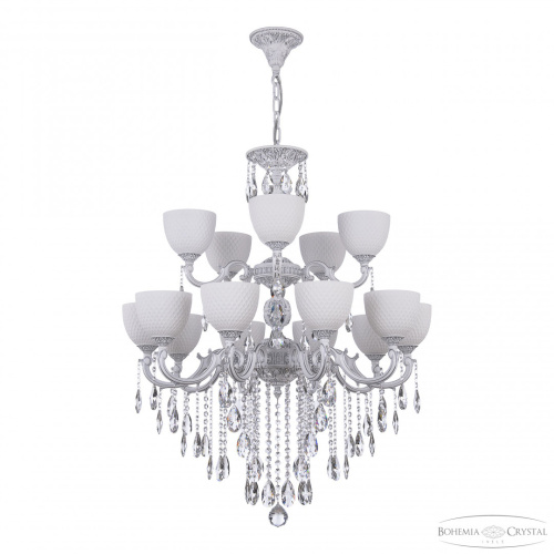 Люстра с хрустальными подвесками AL78101/10+5/250/2D B WMN P1 U Wave Bohemia Ivele Crystal (Богемия Ивеле Кристалл) фото 2 Люстра с хрустальными подвесками AL78101/10+5/250/2D B WMN P1 U Wave Bohemia Ivele Crystal (Богемия Ивеле Кристалл) фото 2