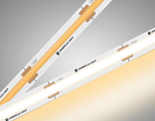Светодиодная лента 24В COB 528Led 14Вт/м 3000K IP20 5м