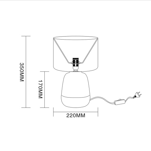 Настольный светильник Escada 10200/L E27*40W Blue фото 2