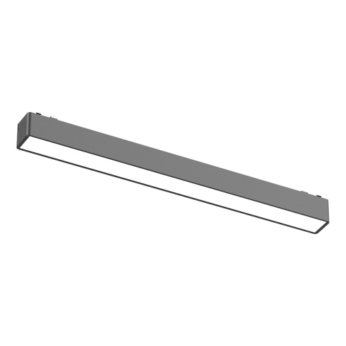 ST674.436.15 Магнитный трековый светильник Черный LED 1*10W 3000K 530Lm Ra>90 IP20 L315xW26xH24 48V SKYFLAT