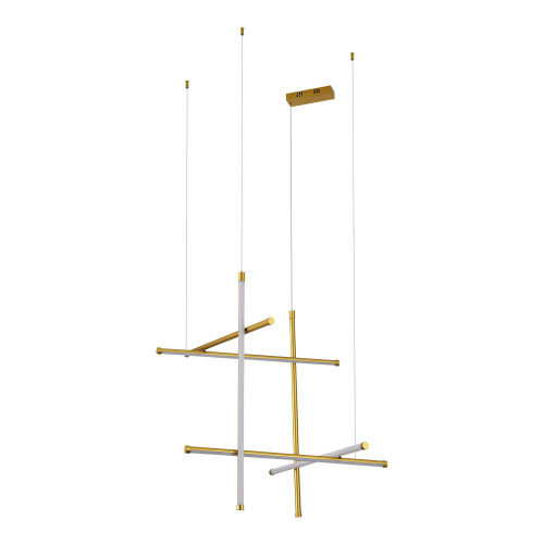 SL6207.203.70 Светильник подвесной ST-Luce Матовое золото LED 1*70W 3000K RETICO фото 4