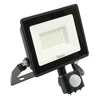 Светодиодный прожектор Feron с датчиком LL-907 IP65 30W 6400K
