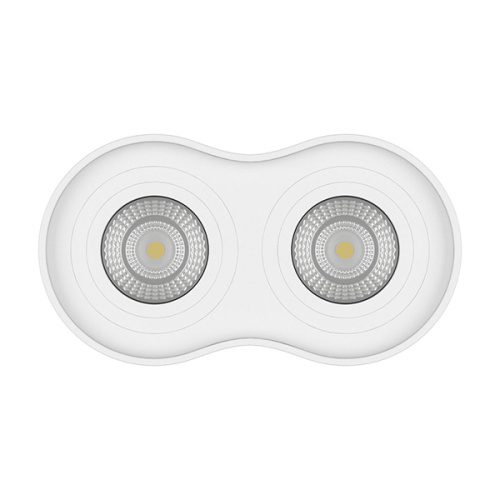 052026 Светильник BINOCO DUO HP16Х2 GU10 БЕЛЫЙ фото 4