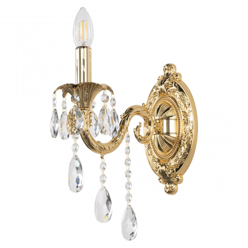 Бра с хрустальными подвесками AL7901B10/1/175 B G Bohemia Ivele Crystal (Богемия Ивеле Кристалл)