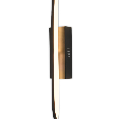 Настенный светильник Escada 563/A LED*15W Black фото 2