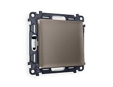 Комплект механизма 1-кл перекрестного переключателя AMBRELLA VOLT ALFA Темная бронза матовый QUANT (AP6310, VM112) MA631030