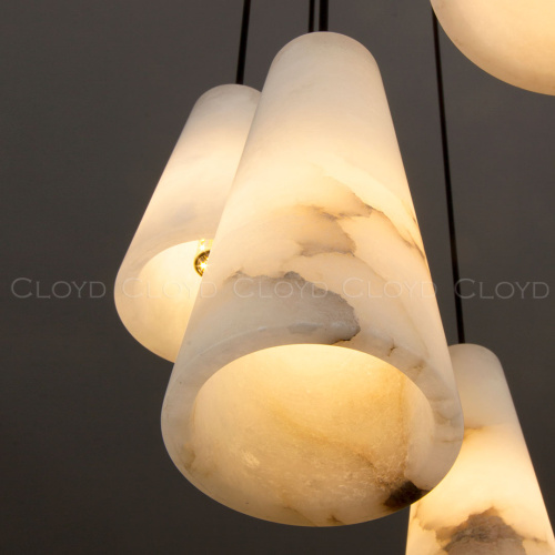 Подвесной светильник Cloyd ANNEX P1 / выс. 25 см - алебастр - латунь (арт.12352) Подвесной светильник Cloyd ANNEX P1 / выс. 25 см - алебастр - латунь (арт.12352)