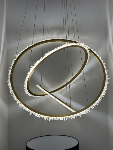 Подвесной светильник MD20020154-3A satin gold фото 4