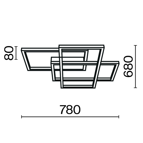 Потолочный светильник Maytoni MOD015CL-L80GK фото 6 Потолочный светильник Maytoni MOD015CL-L80GK фото 6