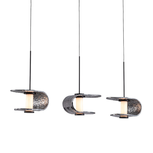 Подвесной светильник MD24020901-3B black/smoky