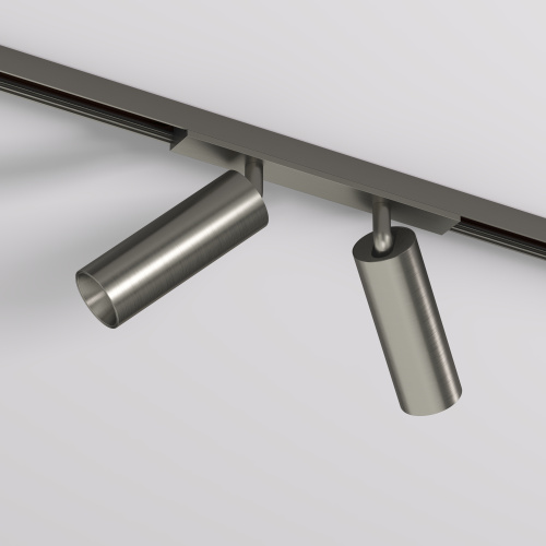 DK5742-DN Светильник для трека SHINE SPOT со светодиодом, D35*H100, 48V DC, 8W*2 , RA?90, 3000K, IP20, темный никель, алюминий фото 5 DK5742-DN Светильник для трека SHINE SPOT со светодиодом, D35*H100, 48V DC, 8W*2 , RA?90, 3000K, IP20, темный никель, алюминий фото 5