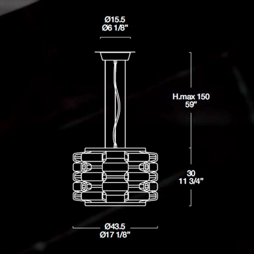 Подвесной светильник TRACE фото 2 Подвесной светильник TRACE фото 2