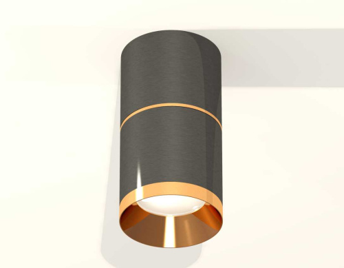 Комплект накладного светильника Ambrella light Techno Spot XS7403081 DCH/PYG черный хром/золото желтое полированное (C7403, A2072, C7403, N7034) фото 2
