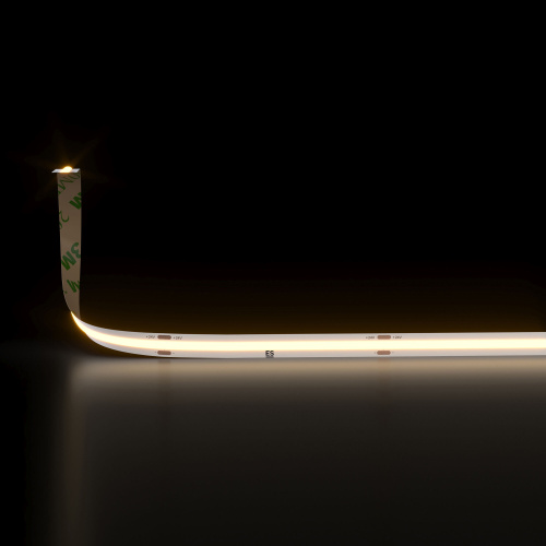 Лента светодиодная 480Led 14W IP20 3300K теплый белый, 5м COB 24V 480Led 14W IP20 фото 2