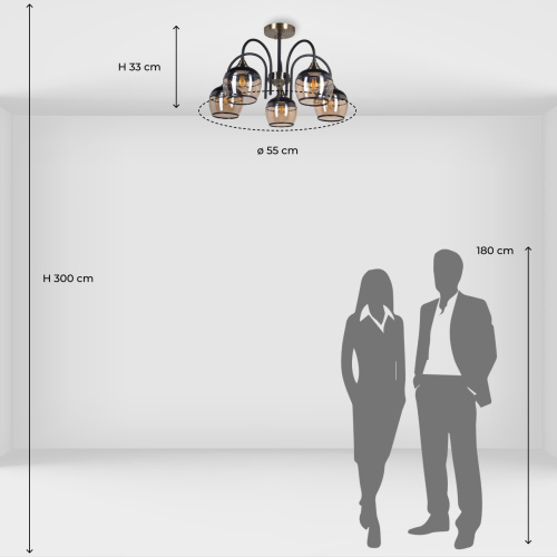 Люстра потолочная De City Блеск 315015605 фото 11 Люстра потолочная De City Блеск 315015605 фото 11
