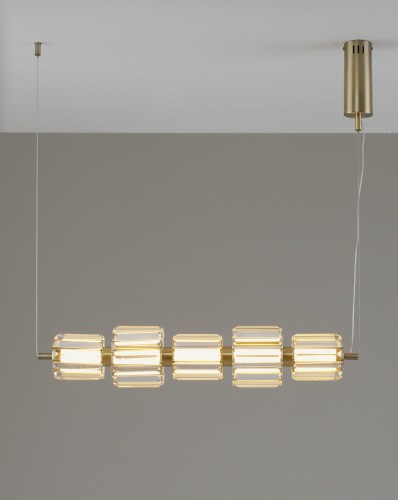 Светильник подвесной светодиодный Moderli V11715-PL Prismique фото 5