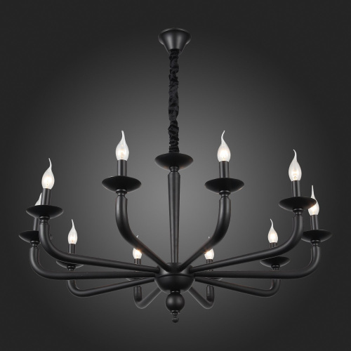 SL1114.403.10 Люстра подвесная ST-Luce Черный E14 10*40W FORTEZA фото 6