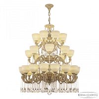 Люстра с хрустальными подвесками AL79101/16+8+8/300/3d A WMG P1 U Wave Bohemia Ivele Crystal (Богемия Ивеле Кристалл)