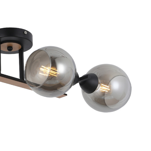 Светильник на штанге Escada 1102/4P E27*60W Black фото 2 Светильник на штанге Escada 1102/4P E27*60W Black фото 2