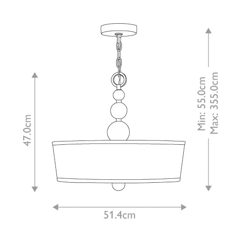 Подвесной светильник Hinkley HK-ZELDA-P-B-PN фото 8