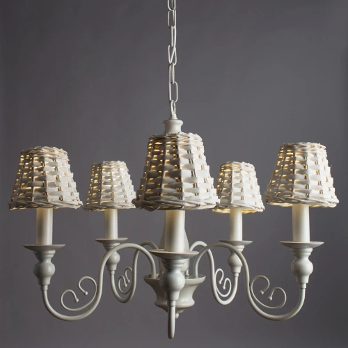 Подвесная люстра Arte Lamp VILLAGGIO A3400LM-5WH фото 2
