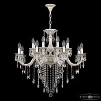 Люстра с хрустальными подвесками AL78118/16/285 B WMG Bohemia Ivele Crystal (Богемия Ивеле Кристалл)