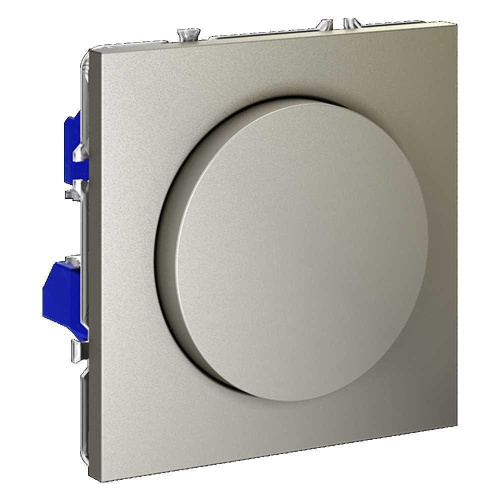 Светорегулятор встраиваемый Voltum S70 поворотно-нажимной 600 Вт, (шелк) VLS070304 Светорегулятор встраиваемый Voltum S70 поворотно-нажимной 600 Вт, (шелк) VLS070304