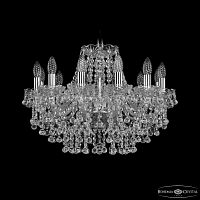 Люстра хрустальная 1409/12/195 Ni Bohemia Ivele Crystal (Богемия Ивеле Кристалл)