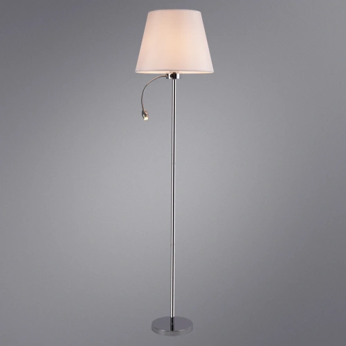 Торшер Arte Lamp Elba A2581PN-2CC фото 2 Торшер Arte Lamp Elba A2581PN-2CC фото 2