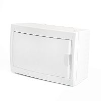 Бокс настенный STEKKER EBX50-3/08-20 8 модулей, белый, пластик, серия ArcaClass