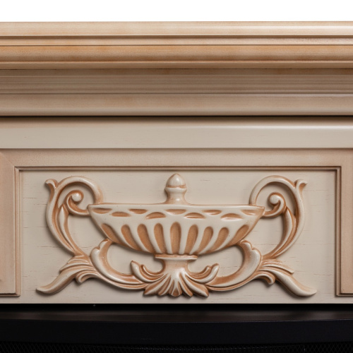 Каминокомплект LONDON/ЛОНДОН Бежевый дуб с бежевой патиной с очагом Электроочаг FIRESTAR/ФАЕРСТАР 33 фото 5