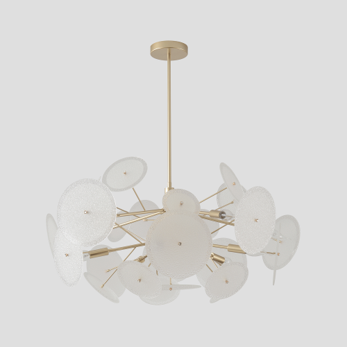 Crystal Lux Люстра Crystal Lux DANDELION SP10 GOLD фото 6