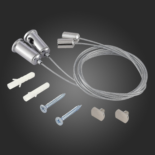 ST017.029.09 Комплект подвесов для ST017.129.09 ST-Luce Серебристый Светодиодные ленты фото 3