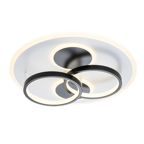 Потолочный светильник Escada 10235/4 ROUND LED*85W Black/White фото 4 Потолочный светильник Escada 10235/4 ROUND LED*85W Black/White фото 4