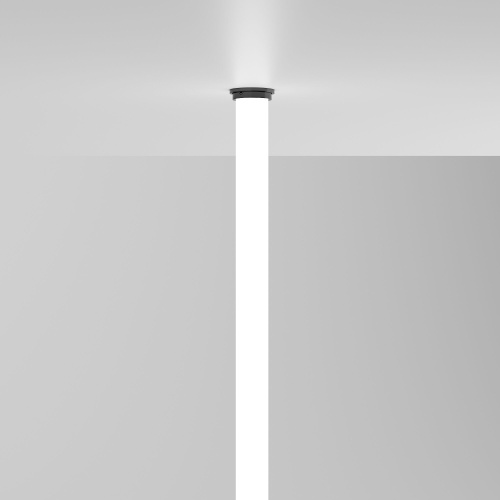 Встраиваемое крепление для круглого гибкого неона Full light черный FL 2860