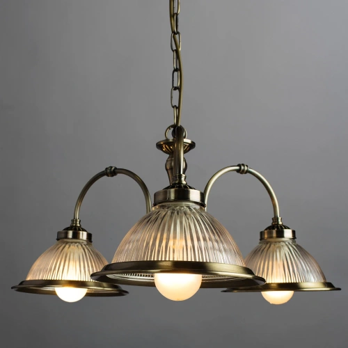 Подвесная люстра Arte Lamp AMERICAN DINER A9366LM-3AB фото 2 Подвесная люстра Arte Lamp AMERICAN DINER A9366LM-3AB фото 2