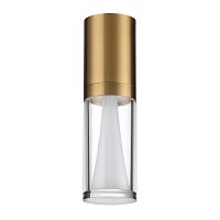7144/4CL HIGHTECH ODL26 515 Потолочный светильник античная бронза/акрилл/металл IP20 LED 4W 280Лм 3000K 180° 220V DEFANCE