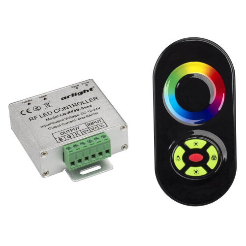 Контроллер Arlight LN-RF5B-Sens Black 016484 Контроллер Arlight LN-RF5B-Sens Black 016484