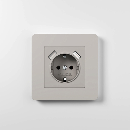 Рамка из поликарбоната на 1 пост Split дымчатый/белый, soft-touch W0013067 фото 3 Рамка из поликарбоната на 1 пост Split дымчатый/белый, soft-touch W0013067 фото 3