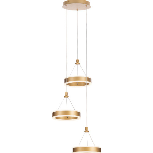 Citilux Дуэт CL719032 LED Подвесной светильник Золото фото 3 Citilux Дуэт CL719032 LED Подвесной светильник Золото фото 3