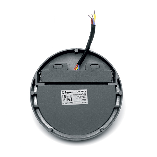 Светодиодный светильник Feron DH203 накладной 5W 4000K, IP65, серый фото 3