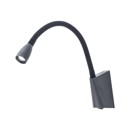 Citilux Декарт CL704341 LED Бра гибкое с выключателем Чёрное Citilux Декарт CL704341 LED Бра гибкое с выключателем Чёрное