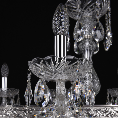 Люстра хрустальная 1453/18/195/1500 Ni Bohemia Ivele Crystal (Богемия Ивеле Кристалл) фото 6 Люстра хрустальная 1453/18/195/1500 Ni Bohemia Ivele Crystal (Богемия Ивеле Кристалл) фото 6