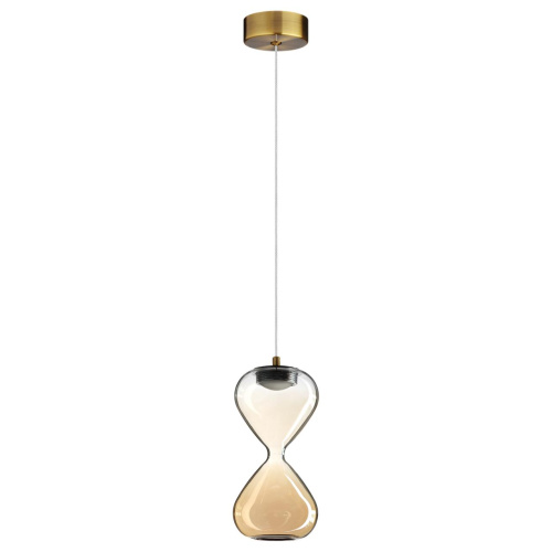 5093/4L PENDANT ODL25 357 античн.бронза/прозрачн./янтарный градиент/металл/стекло Подвес LED 4W 4000K 388Лм GLESSI 5093/4L PENDANT ODL25 357 античн.бронза/прозрачн./янтарный градиент/металл/стекло Подвес LED 4W 4000K 388Лм GLESSI